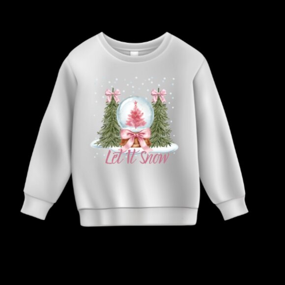 Let it Snow Holiday Sweatshirt - Picture 2 of 2